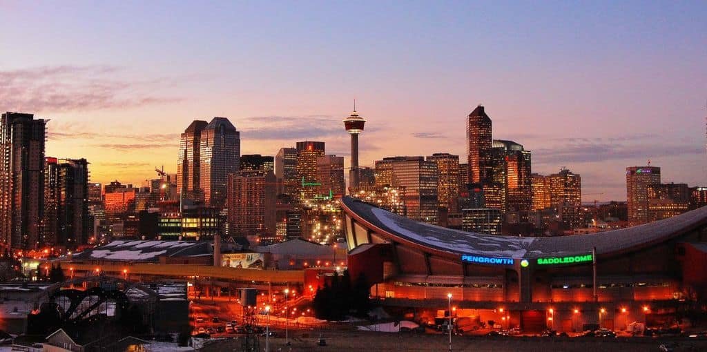 Lufthansa Airlines Calgary City Office in Canada