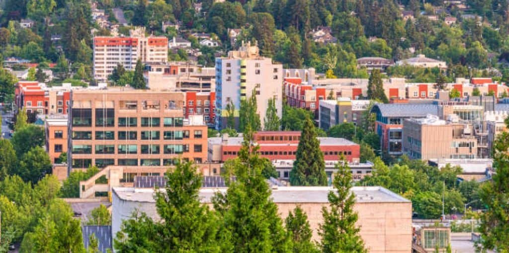 Frontier Airlines Eugene City Office in Oregon