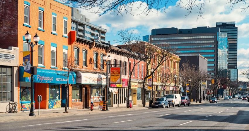 Porter Airlines Hamilton City Office in Canada